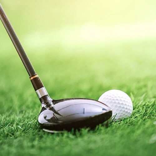 Leisure means as well hitting a ball at the Golf course, there are several Golf courses in the neighbourhood. 